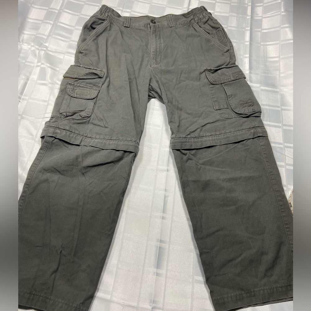 Wind River Army Grey/Green Zip off Cargo Pants